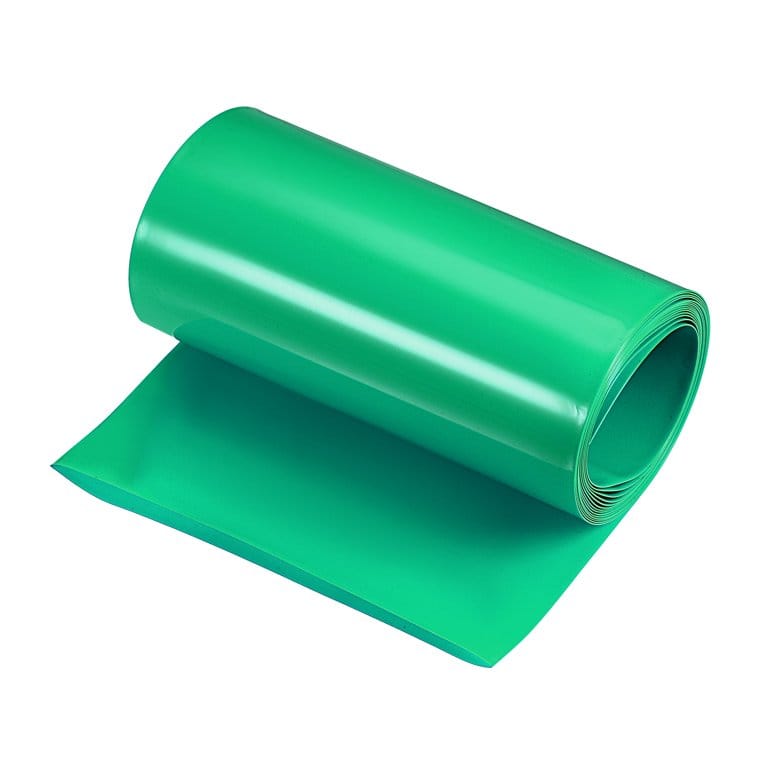 bioaqualife: A roll of green plastic sheeting partially unrolled against a white background.