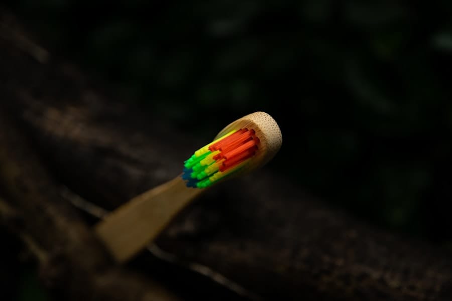 Photo Bamboo toothbrush